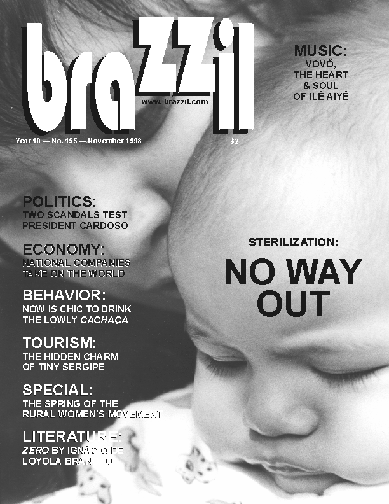 Brazzil cover - November 1998